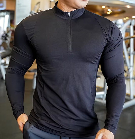 T-shirt de Compression à Manches Longues "CoreFit"